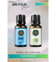 Okyanus + Yasemin ( Oda Kokusu Aroma Terapi Buhurdanlık / Difüzör Yağı ) Set 2 Adet x 10 ML