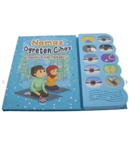 Namaz Öğreten Cihaz Resimli Kitap Seti Mavi -64 Sayfa