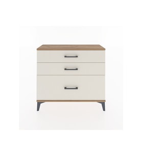 Arges Şifonyer 3 Çekmeceli 88x30x80 Çam-Aytaşı