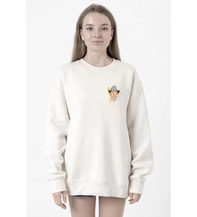 Inspector Gadget Vintage Lightning Beyaz Kadın 2ip Sweatshirt