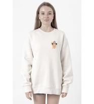 Inspector Gadget Vintage Lightning Beyaz Kadın 2ip Sweatshirt