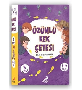 Üzümlü Kek Çetesi Seti (5 Takım)