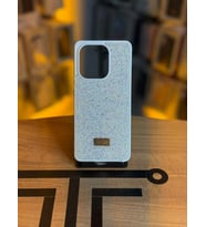 Redmi Note 13 4G Uyumlu Taş Desenli Silikon Yumuşak Kılıf (Beyaz)