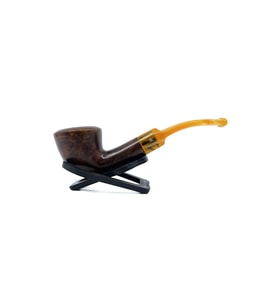 Şahin Sarı Yıldız Mod-62 9mm Filtreli Akrilik Saplı Pipo