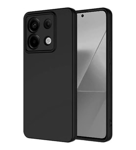Coverzone Xiaomi Redmi Note 13 Pro 5G ?le Uyumlu K?l?f Z-Mara Lansman Vieri Tam Koruma Arka Kapak Kamera Koruma �?k?nt?l? P�r�zs�z Y�zey Siyah