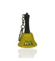 Anahtarlık Resepsiyon  Zil Ring For Love Sarı