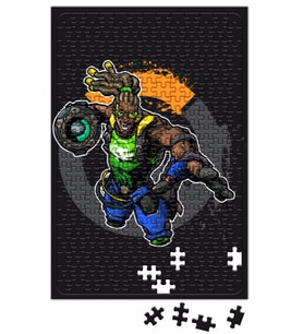 Overwatch One Fanart Lucio Puzzle 240 Parça Yapboz