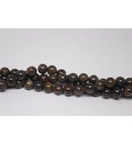 Bronzit Taşı YARIM Dizi 8mm (18cm uzunluğundadır)