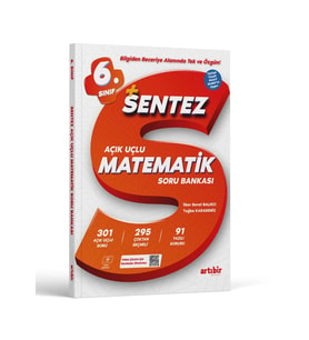 Artıbir Yayınları 6. Sınıf Sentez Matematik Açık Uçlu Soru Bankası