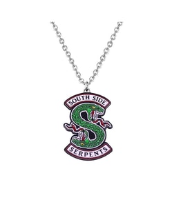 Riverdale - South Side Serpents Paslanmaz Çelik Kolye (Gümüş)