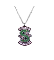 Riverdale - South Side Serpents Paslanmaz Çelik Kolye (Gümüş)