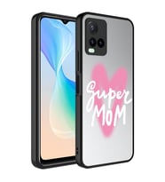 Vivo Y32 Kılıf Aynalı Desenli Kamera Korumalı Parlak Mirror Kapak (Renksiz)