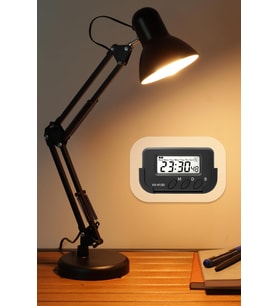 Lexroo 2li SET Masa Lambası + Kronometreli Pomodoro Ders Çalışma Masa Lambası (Siyah 811)