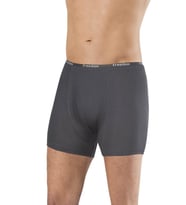 6 Adet Anıt Erkek Bambu Düz Renk Boxer 1275 (Antrasit)