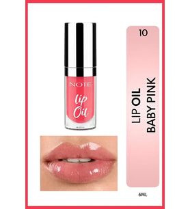 Lip Oil Dudak Parlatıcısı - 10 Baby Pink - Pembe