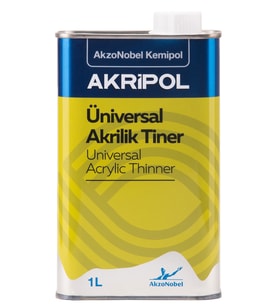 Akzonobel Akrilik Tiner Yavaş 3 Litre