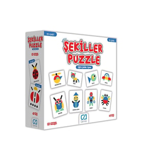 Mulvxurg  Urg02 5114 , Şekiller Puzzle / +3 Yaş (Mulvix)