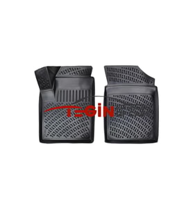 Citroen Berlingo Panelvan 2 Parça 2000 3D Havuzlu Paspas Siyah