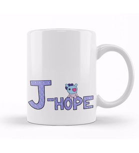 Bts Meets Bt21 J Hope Kupa Bardak Porselen