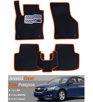 CHEVROLET CRUZE (2008-2014) Uyumlu EVA Paspas Tam Set–Araca Özel,Su Geçirmez,Kolay Montaj