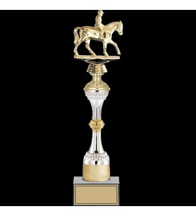 ODAK KUPA - Figürlü Kupalar - At / Binici Figürlü Kupalar FG-032 B - 41 cm
