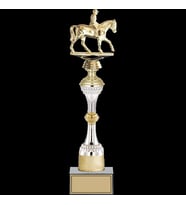 ODAK KUPA - Figürlü Kupalar - At / Binici Figürlü Kupalar FG-032 B - 41 cm