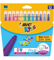 Bic Kids Kid Couleur Baby Keçeli Boya Kalemi 12 Renk 