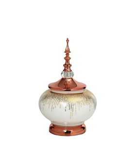 Vitale Sultan Bronz Kapaklı Vazo AK.JE0030