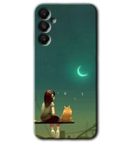 Galaxy A05s Kılıf HD Desen Baskılı Kılıf - Kedili Kız