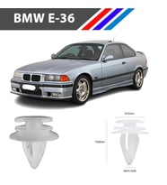 BMW KAPI DÖŞEME KLİPSİ 25 Adetli Paket