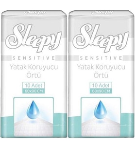 Sleepy Hasta Yatak Koruyucu 60*90CM 20 Adet (2PK*10)