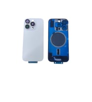 Uyumlu İphone 16 Pro Arka Kapak  Kamera Camlı Full( Pil Kapağı ) Cam - Çöl