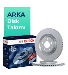 Bosch BMW X3 Arka Disk Takımı (2004-2010) 