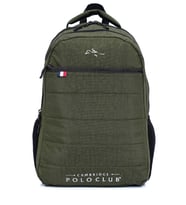 Cambridge Polo Club Minimalist Tasarım Haki Unisex Okul Günlük Seyahat Sırt Çantası - PLCAN2166-016 (Çok Renkli)