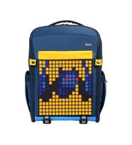 Divoom Backpack S Ledli Ekran APP Kontrollü Akıllı Sırt Çantası, Mavi