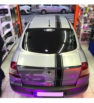  Renault Megane 2 Sedan Bagaj Üstü Spoiler Bagaj Çıtası Piano Black