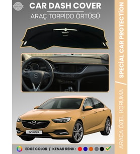 OPEL INSIGNIA B (2017-2022) Torpido Örtüsü Ön Göğüs Torpido Koruma Birebir Uyum Kaymaz Özel Kesim