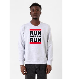Forrest Gump Run Forrest Run Karmelanj Erkek 2ip Sweatshirt