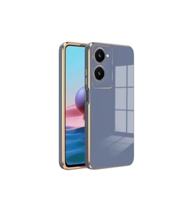 Vivo Y18 Kılıf Volet Silikon - Mavi