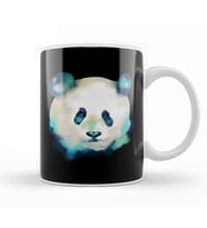 Cute Galactic Panda Space Exploration Panda Kupa Bardak Porselen