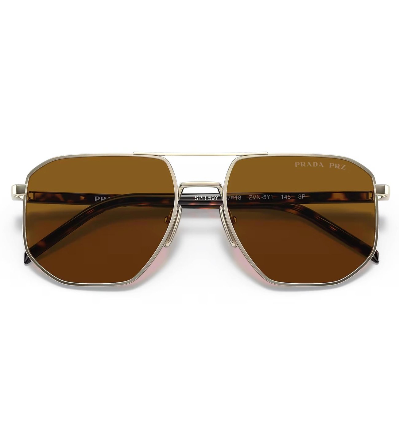 Prada SPR59Y ZVN5Y1 57 Polarize Unisex Güneş Gözlüğü