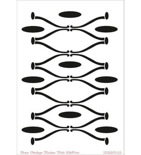 HOME HERITAGE MODERN MIDI 25X36CM HHMMR-09 STENCİL