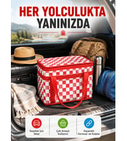 25 Litre Isı Yalıtımlı Termos Çanta Alüminyum Folyo İç Kaplamalı Piknik Çantası