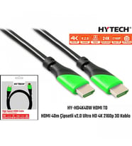 HYTECH Hytech 40-metre HY-HD4K40W HDMI  v2.0 Ultra HD 4K 2160p 3D Kablo