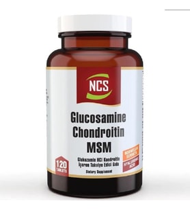 Ncs Glucosamine Chondroitin Msm Hyaluronic Acid Boswellia Serrata 120 Tablet
