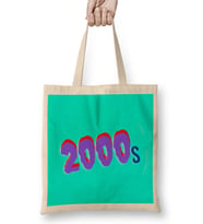 2000s Vintage Retro Design Slogan Style Art- Tv Kid Movies Bez Çanta Uzun Saplı