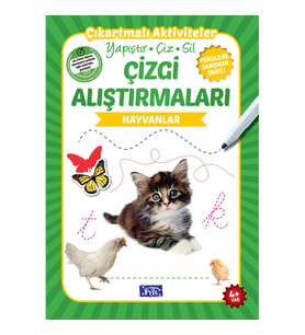 Hayvanlar - Çizgi Alıştırmaları