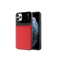 Apple iPhone 11 Pro Max Uyumlu Kılıf Zore Emiks Kapak (Kırmızı)