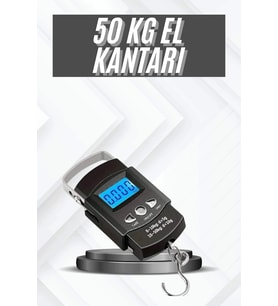 Profesyonel El Terazisi El Kantarı 50 Kg Dijital Göstergeli Tartı