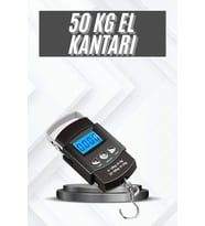 Profesyonel El Terazisi El Kantarı 50 Kg Dijital Göstergeli Tartı